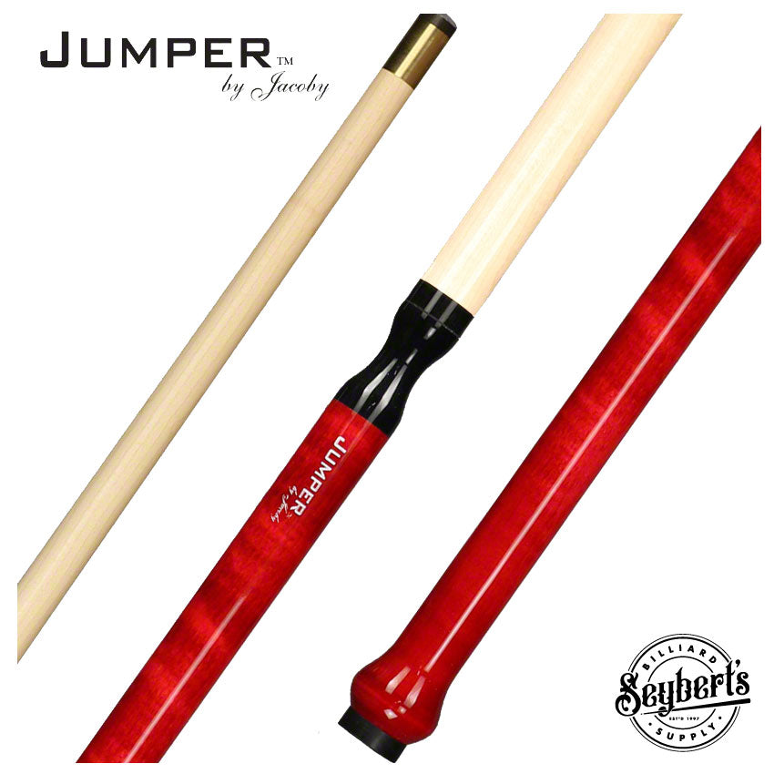 Jacoby Jumper Red Jump Cue - 2JJCRD
