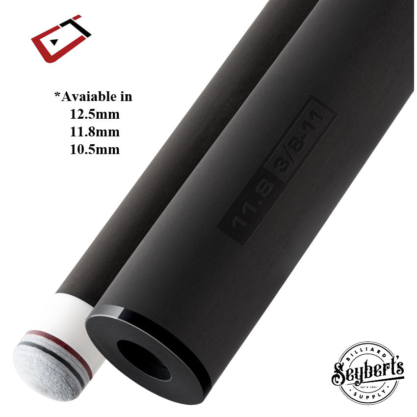 Cuetec Cynergy 3/8 x 11  Thin Collar Carbon Shaft
