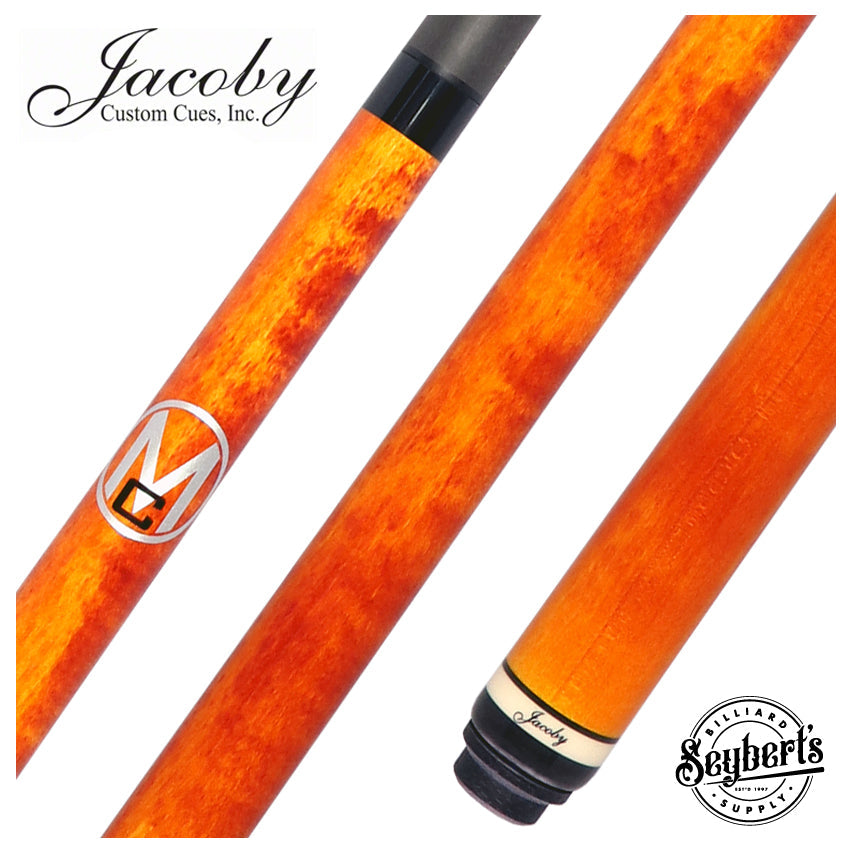Jacoby Custom Orange Monster Crush No Wrap Break Cue