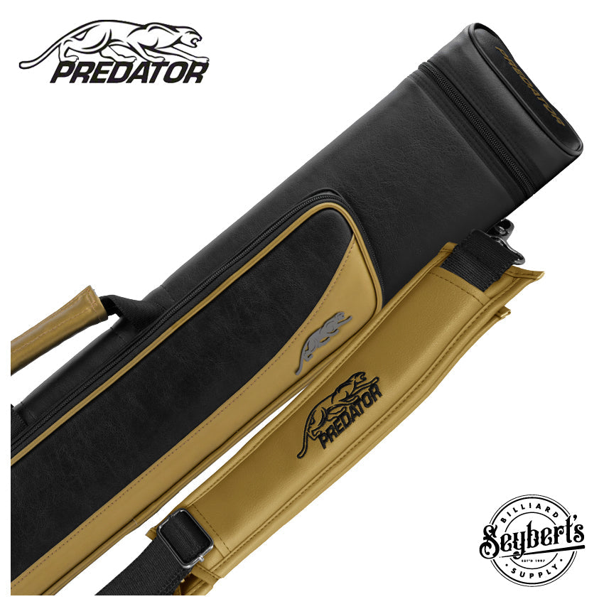 Predator 30th Anniversary Roadline 3x5 Hard Pool Cue Case - Black and Gold