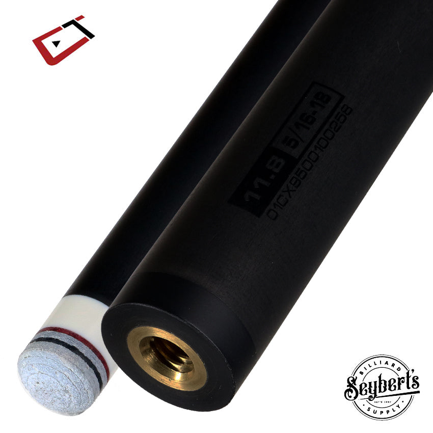 Cuetec Cynergy 5/16 x 18 Thick Collar Carbon Shaft - 11.8DIS