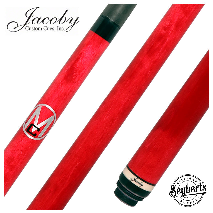 Jacoby Custom Red Monster Crush No Wrap Break Cue