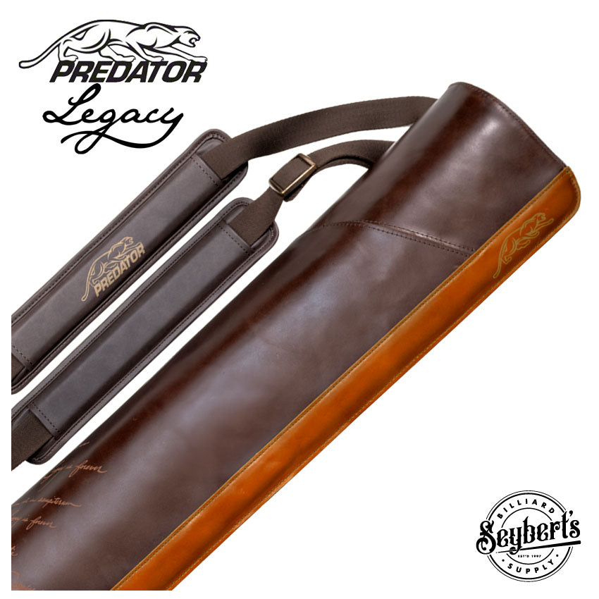 Predator Limited Edition Legacy 3x5 Soft Pool Cue Case - Dark Brown