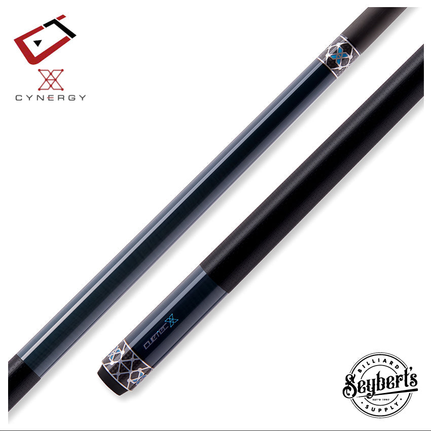Cuetec Cynergy X Lagoon with Poly Wrap Pool Cue - 95-121U