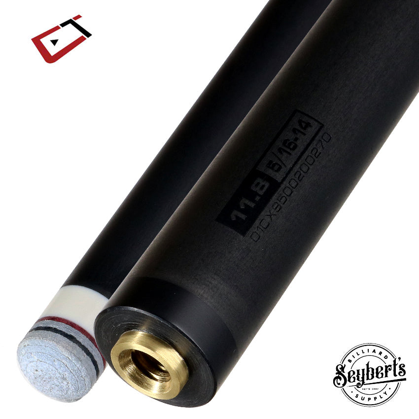 Cuetec Cynergy Radial Thick Collar Carbon Shaft - 12.5mm