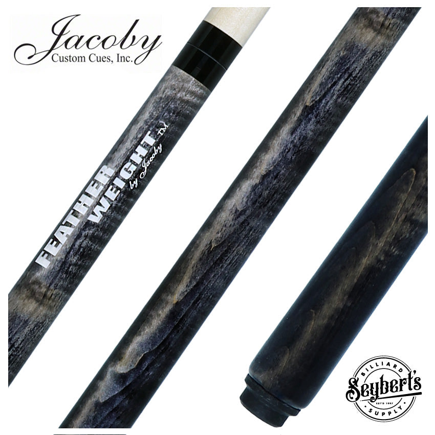 Jacoby Custom Gray Feather Weight Break Cue - JFWBCGREY