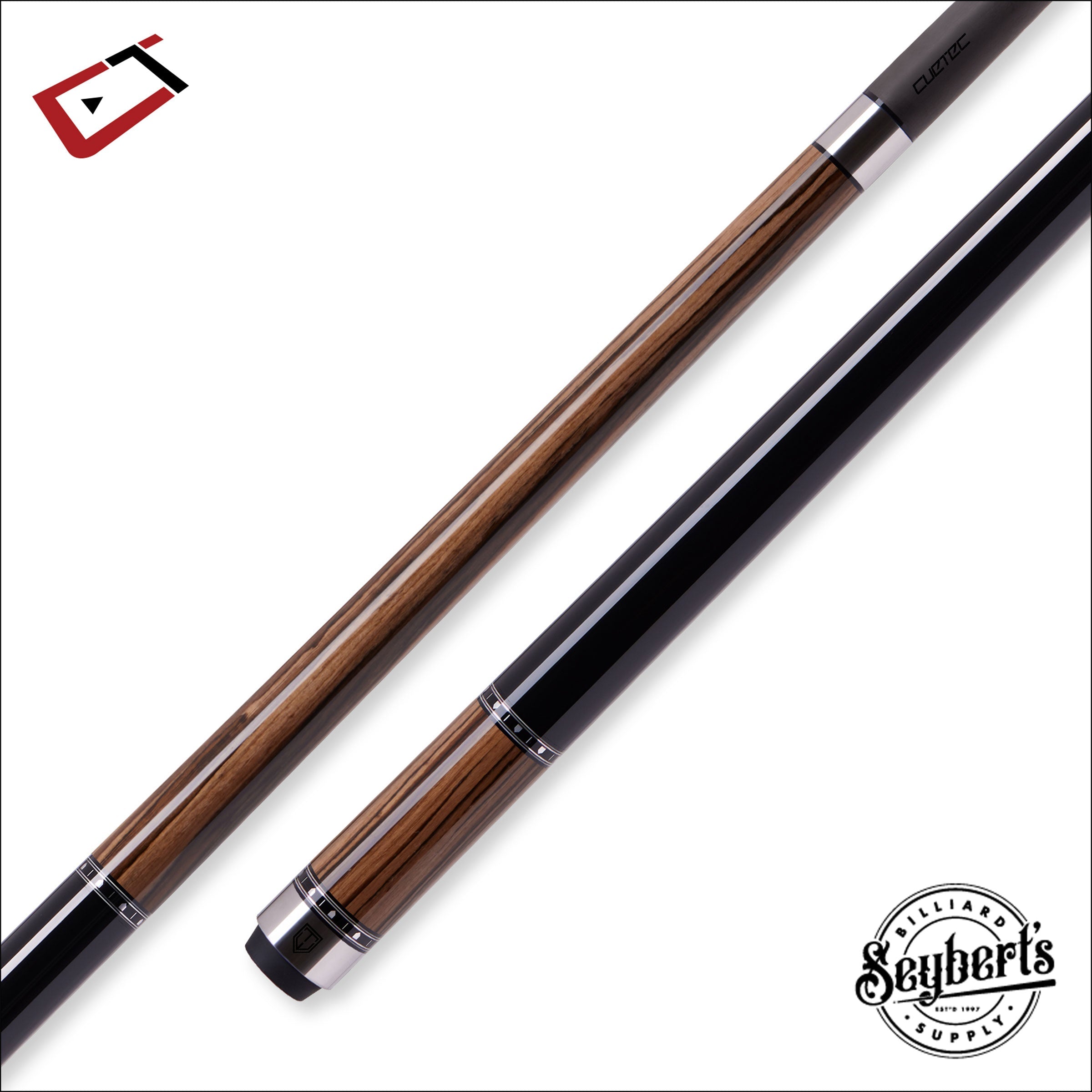 Cuetec Cynergy Truewood Ebony II Pool Cue - 95-104NW