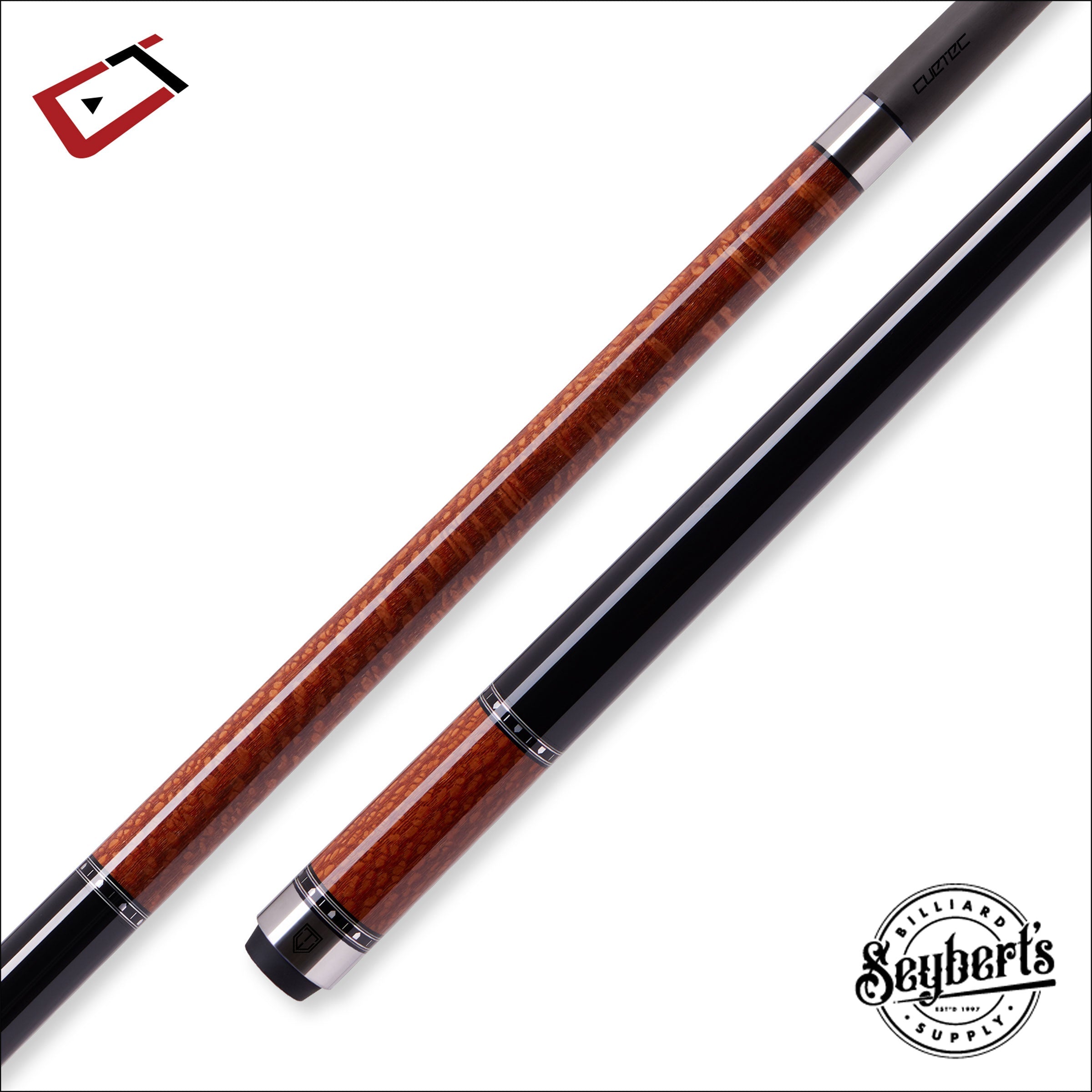 Cuetec Cynergy Truewood Leopard II Pool Cue - 95-108NW