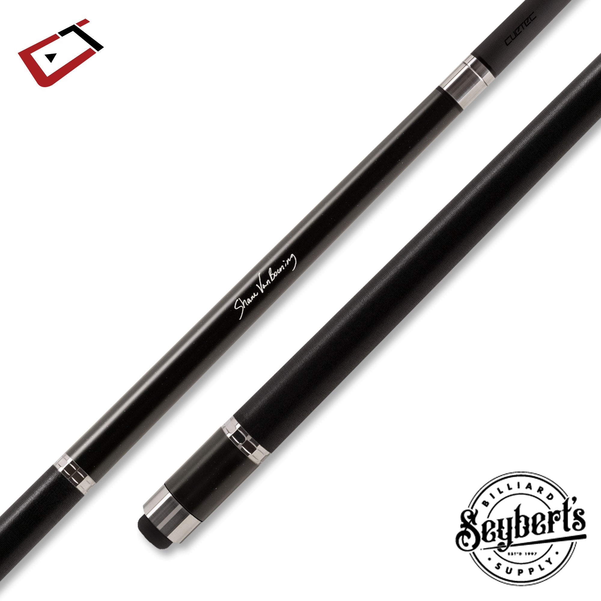Cuetec Cynergy SVB Gen One Black Pool Cue - 95-130