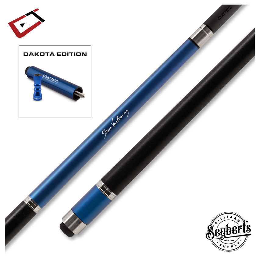 Cuetec Cynergy SVB Gen One Dakota Series Sapphire Blue Pool Cue - 95-132DE