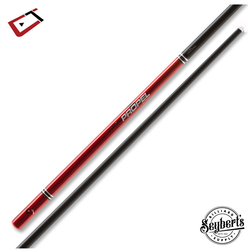 Cuetec Cynergy Ruby Red Propel Carbon Fiber Jump Cue 95-141R