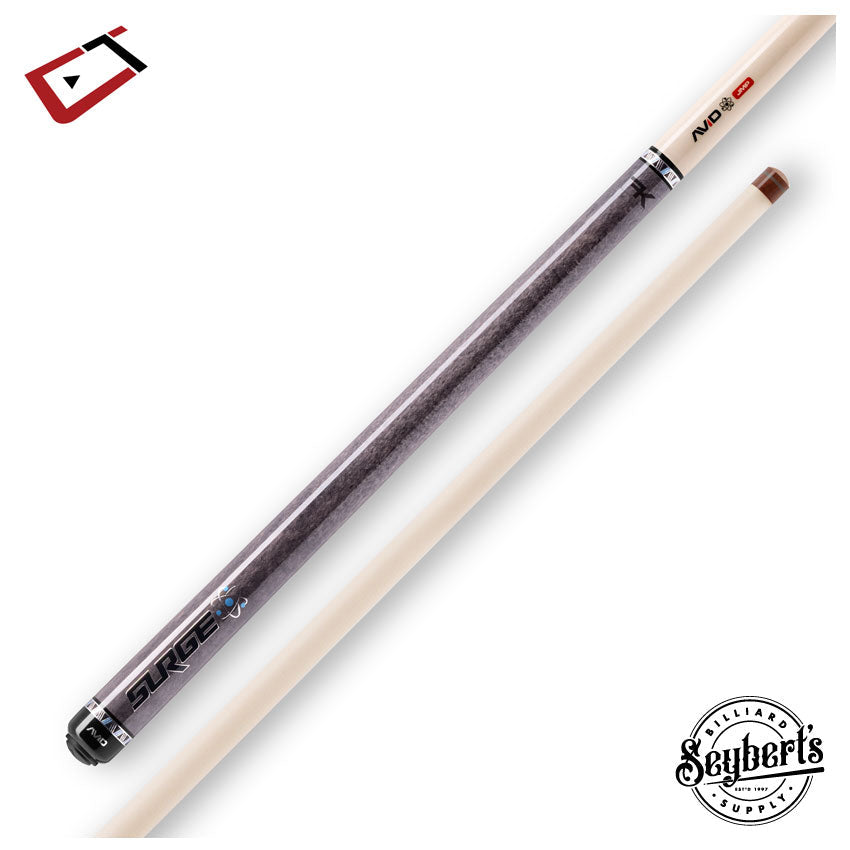 Cuetec Avid Surge Gray Jump Cue - 95-334