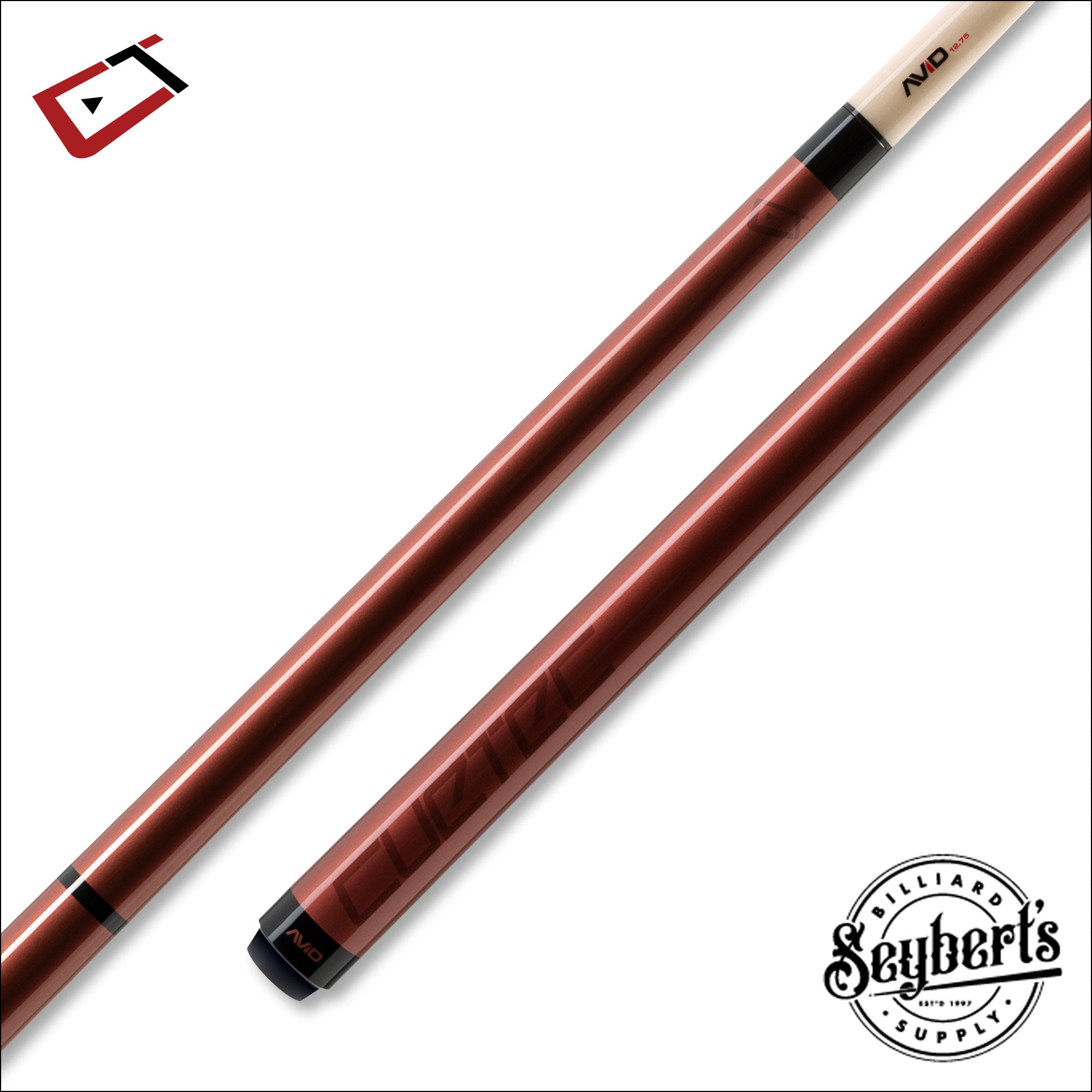 Cuetec AVID Chroma Bordeaux Pool Cue - 95-390