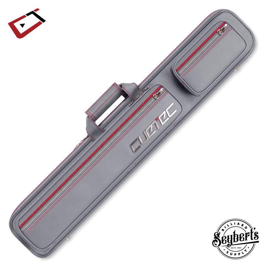 Cuetec Pro Line Speed Gray 4x8 Soft Professional Pool Cue Case - 95-753