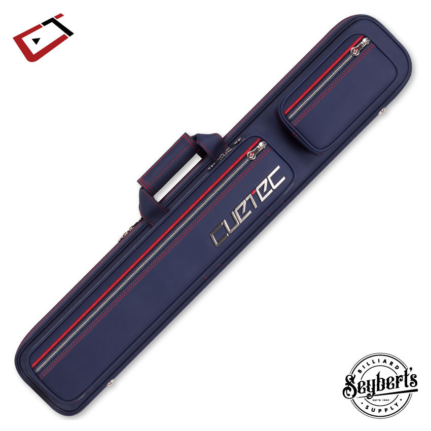 Cuetec Pro Line Navy 4x8 Soft Professional Pool Cue Case - 95-755