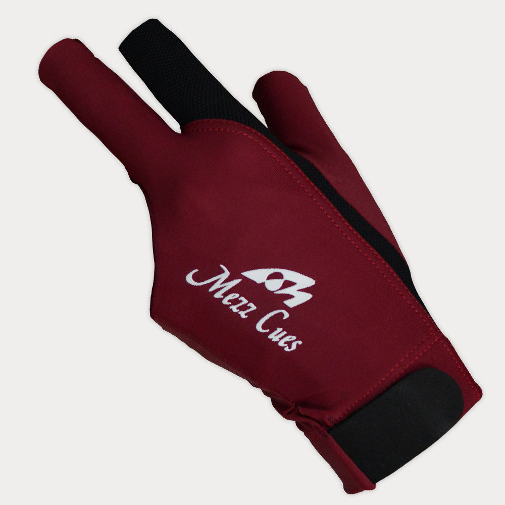 Ambidextrous Billiard Glove Burgundy
