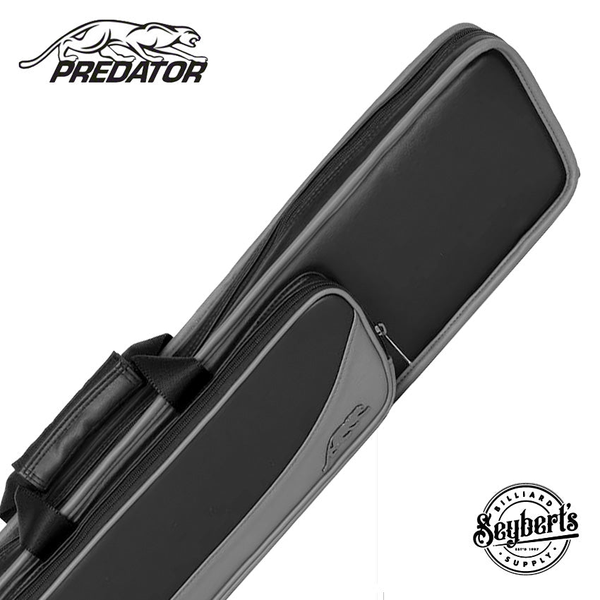 Predator Roadline Black/Grey 3x6 Soft Pool Cue Case - C36BLKGRYS