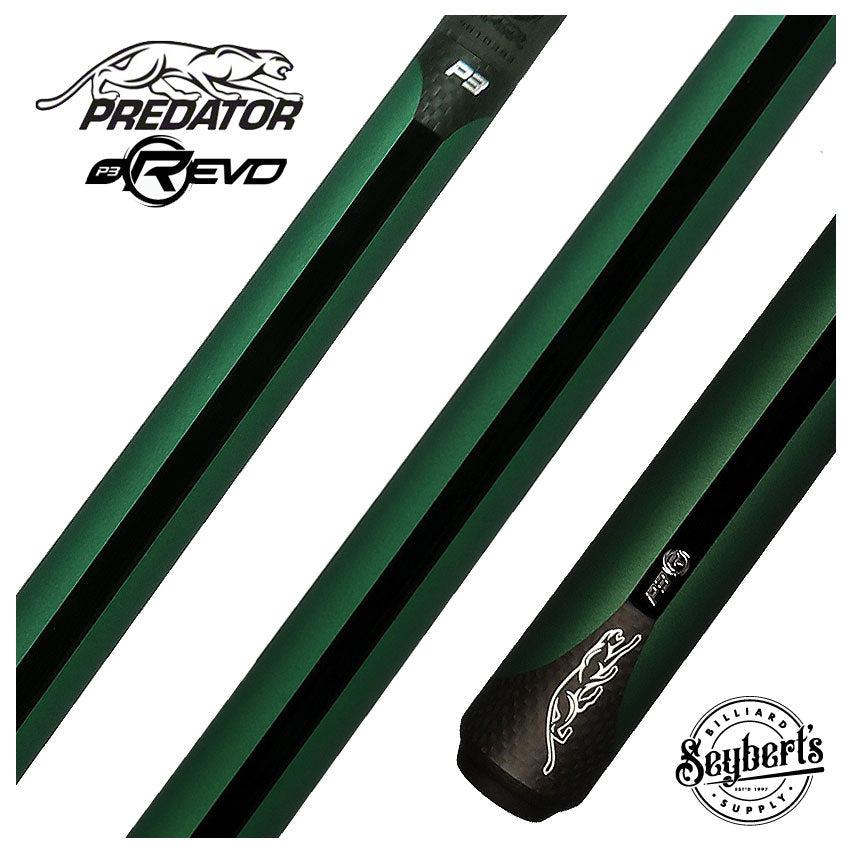 Predator P3 Nova No Wrap Pool Cue - Uni-Loc - P3GRNNW