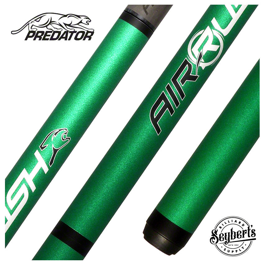 Predator Exclusive AIR Rush Nova Green Carbon Fiber Jump Cue No Wrap - PAIRRUSHNWGRN