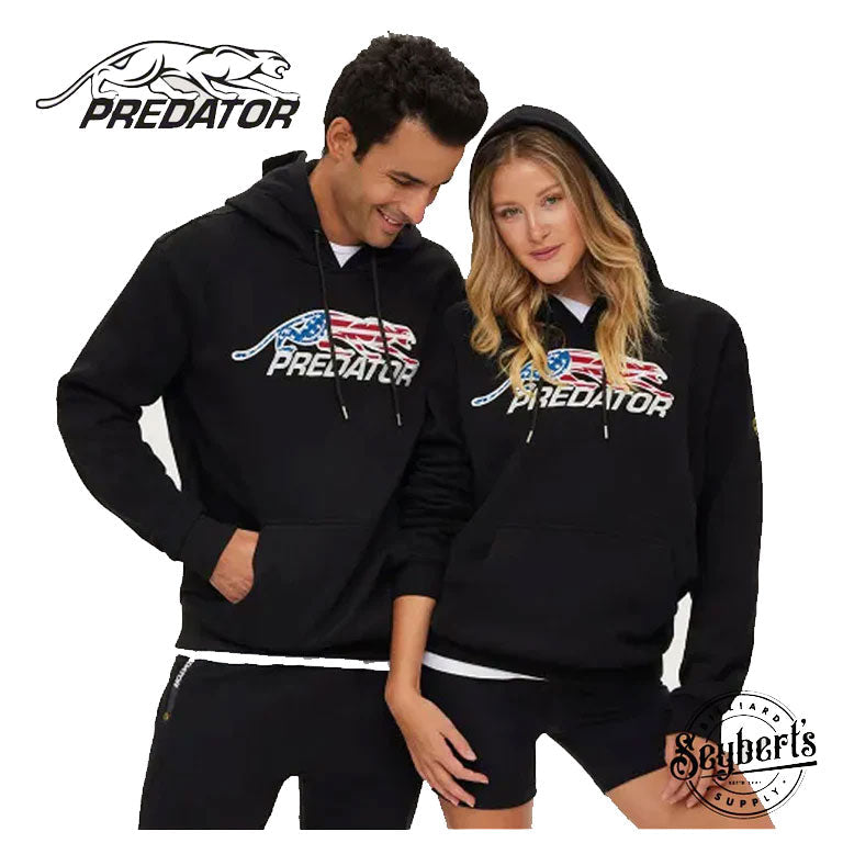 Predator Black W/ USA Logo Hoodie