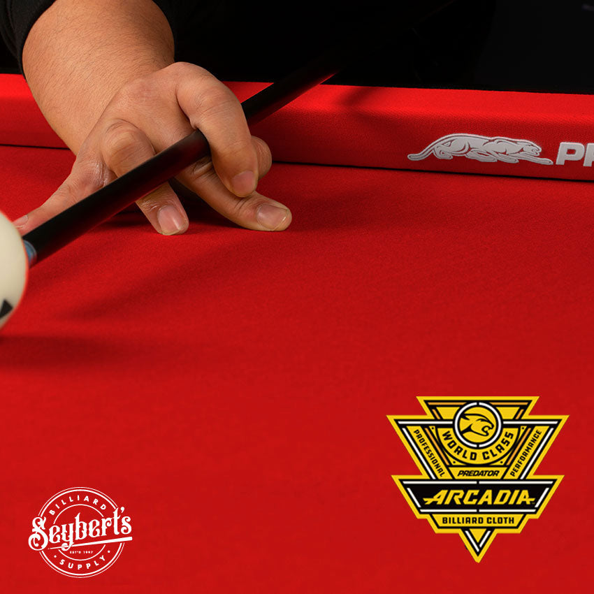 Predator Arcadia Select Red Billiard Cloth