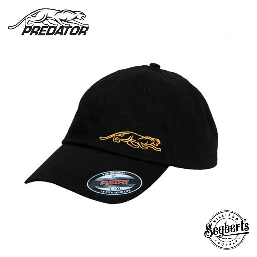 Predator Black Flex-Fit Pool Hat - PRHAT