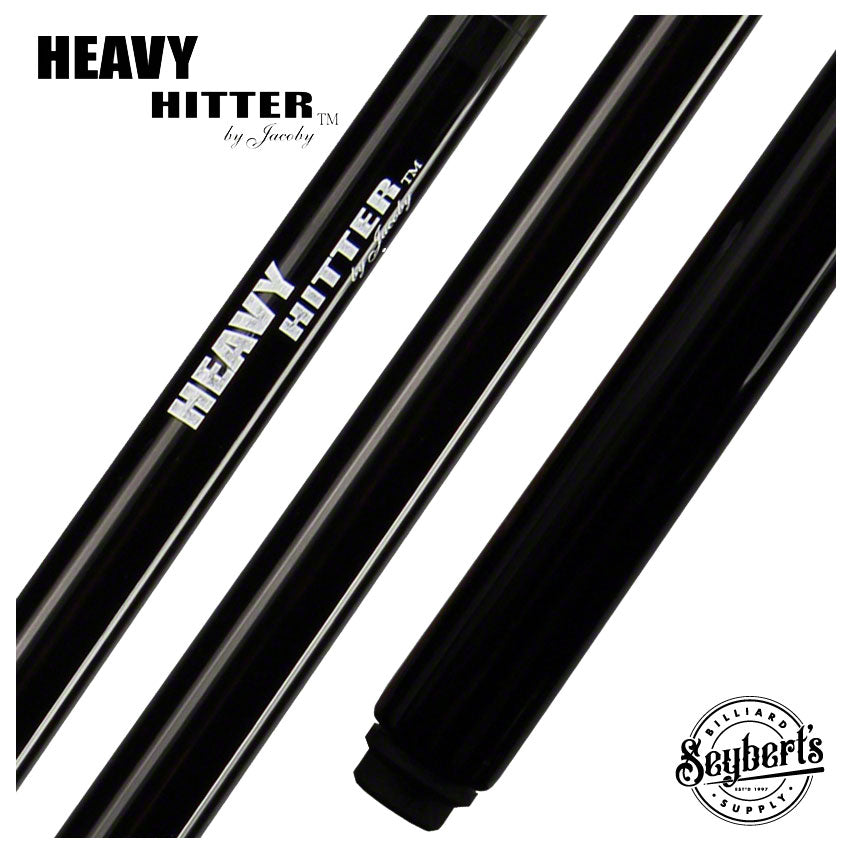 Jacoby Custom Black Heavy Hitter Break Cue - JACHHBLACK
