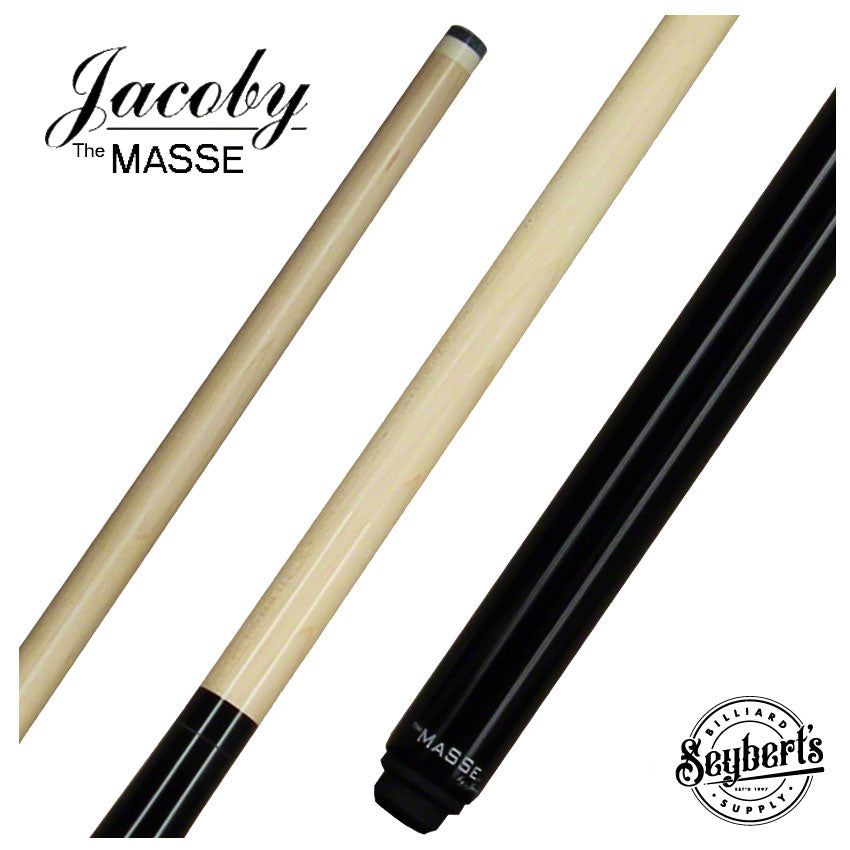 Jacoby Ebonized Maple Masse Cue - JACMASS
