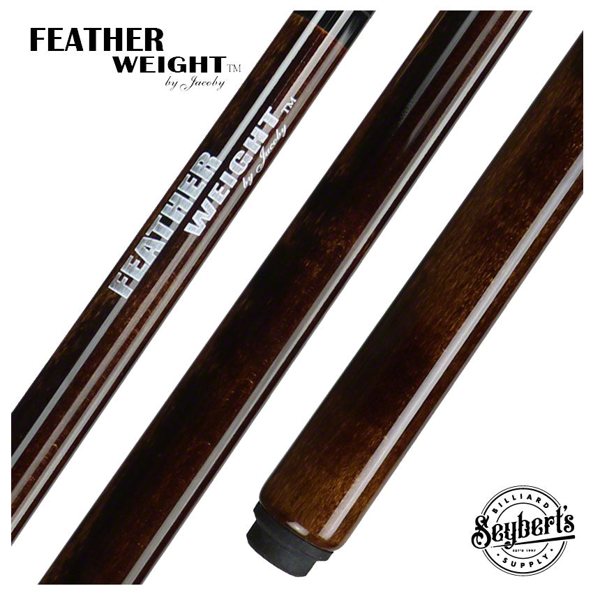 Jacoby Custom Brown Feather Weight Break Cue - JFWBCBR