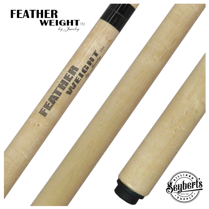 Jacoby Custom Natural Feather Weight Break Cue - JFWBCN